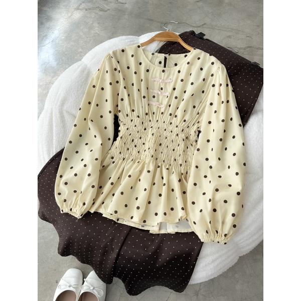 Suzie Polka Top